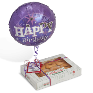 Original Glazed Dozen & Balloon